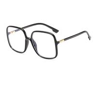 YAMEIZE Blue Light Blocking Glasses for Women Square Oversized Anti Blue Light Big Frame Glasses Anti Glare Eyewear for Reading Computer Gaming