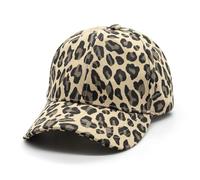 YAMEIZE Leopard Print Hat for Women Men Vintage Adjustable Cheetah Print hat Baseball Cap Trucker Hat Outdoor