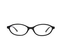 YAMEIZE Oval Blue Light Glasses for Women Men Small Frame Cat Eye Anti Eye Satrain Blue Light Glasses Computer Gaming Reading (Black)