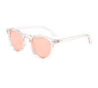YAMEIZE Polarized Sunglasses Women Vintage Round -Classic Retro Small Round Tinted 90s Sunglasses Unisex UV400 Protection