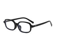 YAMEIZE Rectangle Blue Light Glasses for Women Men Small Frame Fashion Blue Light Blocking Glasses Anti Eye Satrain Eyeglasses for Computer Gaming Reading
