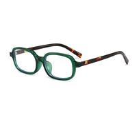 YAMEIZE Rectangle Blue Light Glasses for Women Men Small Frame Fashion Blue Light Blocking Glasses Anti Eye Satrain Eyeglasses for Computer Gaming Reading