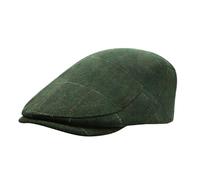 YAMEIZE Retro Flat Cap for Men - Baker Boy's Hat Ivy Adjustable Newsboy Cap Flat Cap Trendy Cabbie Beret Hat Peaky Cotton Driving