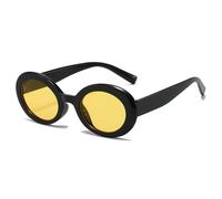 YAMEIZE Retro Style Oval Sunglasses for - Women Men Vintage Oversized Oval Eyewear Vintage Shades Outdoor
