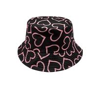 YAMEIZE Stylish Summer Bucket Hat for - Women Men Teens Double Side Reversible Mushroom Fisherman Hat Sun Hiking Beach Outdoor