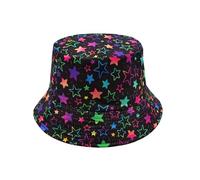 YAMEIZE Stylish Summer Bucket Hat for - Women Men Teens Double Side Reversible Mushroom Fisherman Hat Sun Hiking Beach Outdoor