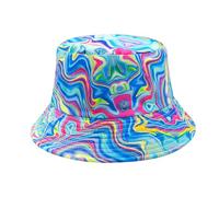 YAMEIZE Trendy Summer Bucket Hat for - Women Men Teens Double-Side Fisherman Stylish Reversible Mushroom Hat Sun Hiking Beach Outdoor
