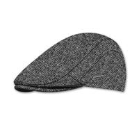 YAMEIZE Vintage Flat Cap for Men Women Cotton Beret Newsboy Hats Adjustable Winter Driving Caps Trendy Grey