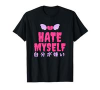 Yami Kawaii Hate Myself Pastel Goth T-Shirt