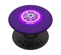 Yami Kawaii Nu Goth Vaporwave Dark Magic Pentagram PopSockets Adhesive PopGrip