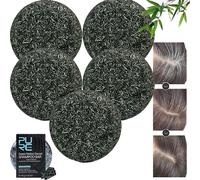 Yamielo Spartan - Gray Hair Reverse Bar, 60g Spartan Gray Hair Reverse Bar Shampoo For Gray White Hair Repair, Natural Organic Bamboo Charcoal Hair Da