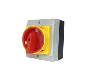 Yaming Isolator Switch Locking Fixed Padlock Rotary With Enclosure 32A 690V 3Phases 2 Positions On-off YMD11-32D 3P Industrial Switches