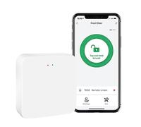 Yamiry WiFi Gateway for Smart Lock, Compatible with Tuya, Smart Life App, Voice Control via Amazon Alexa, White, Lock Gateway, WiFi Gateway
