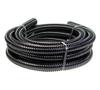 Yamitsu Black Corrugated Flexible Hose Fish Garden Pond Filter Pump Marine Flexi Pipe 5m and 25mm Diameter