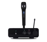 Yamnweo S-68 UHF Wireless Microphone System with Fiber Optic Input - Singing Mic for TV, Speaker, Amplifier, DSP Anti-Howling, 650ft Range, Type-C Power Supply, Compatible with Multiple Karaoke Apps