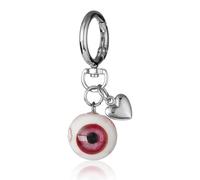Yamobi Gothic Deco Accessories - Y2K Bag Charm with Eyes Love, Y2K Accessories Keychain for Halloween and Special Occasions