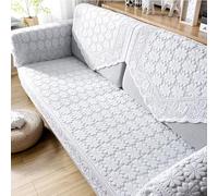 yampiyt Lace Backrest Covers Non-Slip Lace Floral Couch Furniture Protectors, Embroidered Sofa Couch Cover Decorative Sofa Armrest Headrest Seat Covers, Slipcovers for Recliner Chair Table