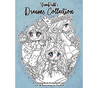 YamPuff's Dreams Collection: A Coloring Book Compilation with Over 90 Illustrations by YamPuff