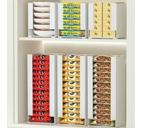 YAMSLAM Instant Noodle Storage Box, Kitchen Ramen Storage Case, Multi-Function Noodle Cup Tissue Bins Facial Mask Storage Box for Home Supplies