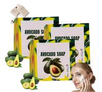 Yamusa Avocado Soap, Yamusa Avocado Soap for Skin Tag, Yamusa Avocado Soap By Dr Mpiima Arafat, Avocado Soap Bar, Nourishing Soap, Cleansing Soap, African Soap for Face, Pear Soap (3)