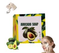 Yamusa Avocado Soap, Yamusa Avocado Soap for Skin Tag, Yamusa Avocado Soap By Dr Mpiima Arafat, Avocado Soap Bar, Nourishing Soap, Cleansing Soap, African Soap for Face, Pear Soap (1)