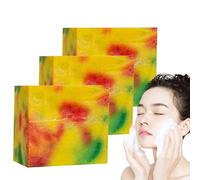 Yamusa Avocado Soap, Yamusa Handmade Avocado Soap, Yamusa Avocats Soap, Yamusa Pear Soap, Face/Hands/Body Bar Soap (3pcs)