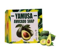 Yamusa Soap, Yamusa Avocado Soap Bar, Yamusa Avocado Soap for Skin, Yamusa Handmade Avocado Soap (1PCS)