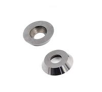 YAN Xuan 2pcs 8.9mm and 15mm Round Carbide Inserts Cutters Set,Pack of 10, Designed for Wood Working Spiral/Helical Planer Cutter Head,DIY Wood Lathe ToolPlaner Lathe Turning Tool