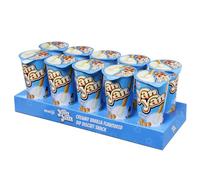 Yan Yan Vanilla 50g (Pack of 10) - Crunchy Biscuit Sticks with Smooth Vanilla Cream Dip | Delicious Japanese Sweet Snack