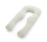 YANA Body Pillow | Luxury Body & Pregnancy Pillow - Organic Bamboo Cotton - Natural Latex Fill - Ergonomic Design - Double Sided - Washable (Latex)