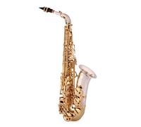 Yanagisawa AWO33 Alto Saxophone Silver Bell Brass Body and Bow