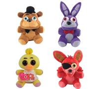 yanautoy Security Breach Bonnie Doll Plushies,Nightmare Freddy Stuffed Animal Doll Gift for Boys Girls Fans Birthday Gift (4 colour)