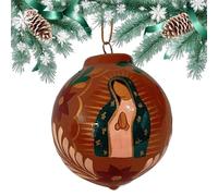 Yanayi Christmas Ornaments - Blessing Religious Vintage | Virgin Mary Hangable Ball Decoration,for Indoor Outdoor Wall Door Corridor Light Ceiling Fireplace Living Room