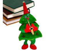 Yanayi Dancing Christmas Tree,Electric Christmas Tree Talking Dancing Toy | Animated Stuffed Animals for Kids Toddler Holiday Birthday Table Shelf Mantel Porch Window Office Bedroom Living Room
