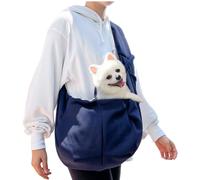 Yanayi Dog Travel Sling - Spacious Pet Carrying Pouch | Hands Free Pet Carrier for Travel | for Small Medium Kitten Puppy Outdoor Traveling Walking Shopping