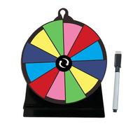 Yanayi Spinner Wheel for Prizes | Tabletop Spinner Wheel With Stand for fortune | Reusable Tabletop Turntable for Trade Shows Carnivals Fundraising Events Performances Supermarkets Parties