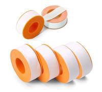 YANAZY 6Rolls PTFE Plumbers Tape, PTFE Tape Plumbing Tape Waterproof Thread Sealant Tape for Sealing in Pipe Threads, Not for Gas Applications,20mm, 96-108metres