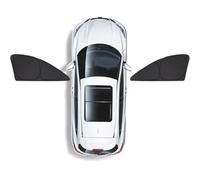 YANBINDP Car Side Window Shades for Jaguar F-PACE 2015-2018, Front Rear Sunshade Shield UV Protection Sun Visor Shield Privacy Curtains Accessories,A/2 front windows