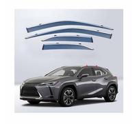 YANBINDP for Lexus UX MK1-ZA10 2019-2023 Car Wind Deflectors Front Rear Side Window Air Deflector Sun Visor Ventilated In Rain Smoke Guards Accessories