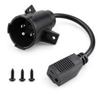 YANBINJOY Charging Port Adapter Plug American Standard Power Cord Replacement for Club Car Precedent Electric Golf Cart, Lithium Battery Conversion Compatible Charger Receptacle