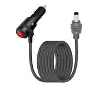 YANBORONSN 12V 24V Cigarette Lighter Adapter to Mini DC 5521 Power Cable with Red Integrated Switch & LED Indicator,18AWG Mini DC 5.5 X 2.1 to Cigarette Lighter Plug for Star // linkMini,GPS(3M)