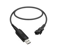YANBORONSN 12V Step-Up USB to Fan Power Adapter Cable,Full Speed USB A Male to 3PIN & 4PIN PC Fan Braided Cable for PC Cooling Fans(0.5M)
