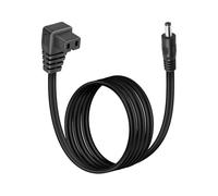 YANBORONSN 14AWG DC5521 to 12V Car Refrigerator Power Cable,Car Fridge DC5.5mmx2.1mm to 2PIN Power Cord for Laptop Power Bank,Car Cooler,Black(1.5M/4.9FT)