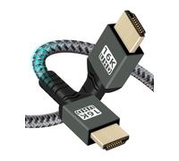 YANBORONSN 16K HDMI 2.2 HDR Cable,96Gbps Ultra High Speed HDMI Cable with 16K@60Hz,12k@120 8K@240Hz,4K@480Hz for Camera,PC Laptop,TV,Monitor,Projector(2M/6.5FT)