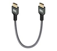 YANBORONSN 16K HDMI 2.2 HDR Cable,96Gbps Ultra High Speed HDMI Cable with 16K@60Hz,12k@120 8K@240Hz,4K@480Hz for Camera,PC Laptop,TV,Monitor,Projector(0.5M/1.6FT)