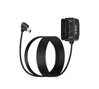 YANBORONSN OBD Power Cable for Dash Camera, OBD2 to 90 Degrees USB MiniAdapter Hardwire Charging Cable with Switch Key 24 Hours Monitoring and Acc 2 Mode 12-24 V to 5V/3A (3.5m/ 11.5FT)