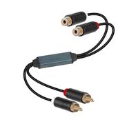 YANBORONSN RCA Noise Lsolator, Ground Loop Lsolator, Automotive Amplifier Noise Filter，hum Eliminator，for Stereos Places Such as car Stereos and Home Stereos