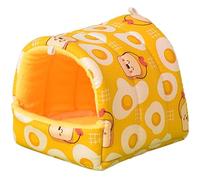 YANBOYI Hamster Print Hammock Sleeping Bed Hanging Bed Mat Cage Accessories Warm AntiScratch Tunnel Bed for Ferrets