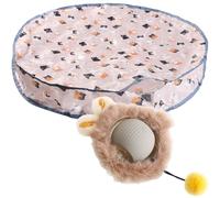 YANBOYI Motion Activated Moving Ball Cats Toy Automatic Moving Ball Cats Intelligent Toy for Pet Enhances