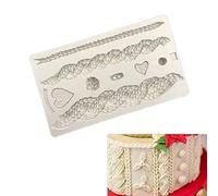 YANBOYI Sugarcraft Mould Knitted Texture Shape Christmas Food-grade Silicone Cake Plunger
